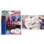 Yliviivaustussi Stabilo BOSS Nature Colors Wildflower Edition, 4 kpl:n sarja, kiilakärki 2–5 mm, kapillaari-avoin aika