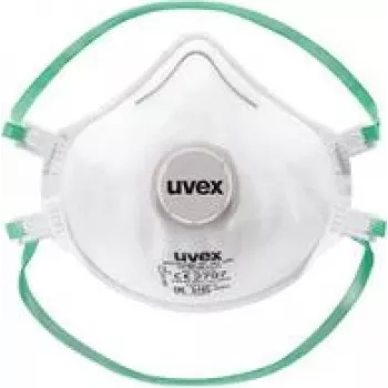 Hengityssuojain UVEX silv-Air classic 2310 planet FFP2 — kertakäyttöinen puolinaamari, 15 kpl