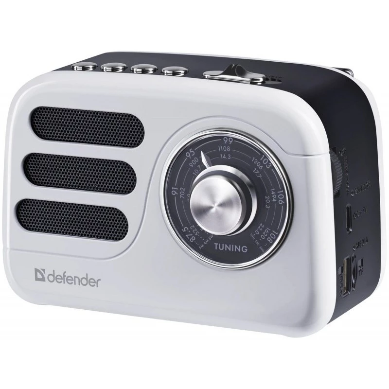Kannettava kaiutin DEFENDER SIGNAL FM/MP3/SD/USB ja Bluetooth (5W, antenni)