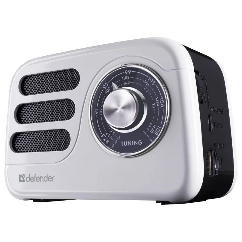 Kannettava kaiutin DEFENDER SIGNAL FM/MP3/SD/USB ja Bluetooth (5W, antenni)