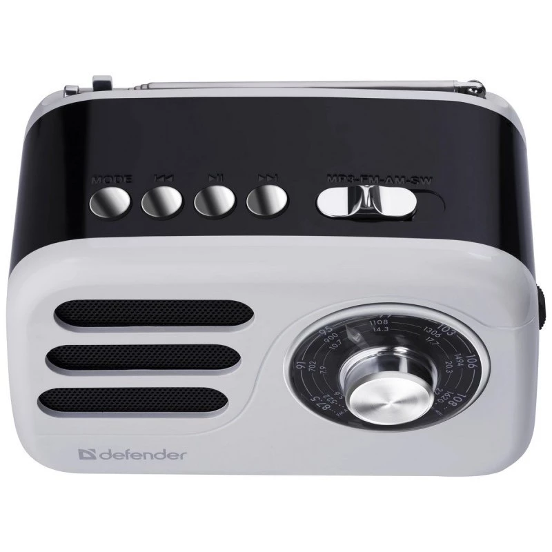 Kannettava kaiutin DEFENDER SIGNAL FM/MP3/SD/USB ja Bluetooth (5W, antenni)