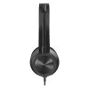 Johdolliset kuulokkeet mikrofonilla DEFENDER tune 150 – musta, johdollinen stereo-headset