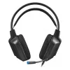 Johdollinen USB-pelikuulokkeet DEFENDER GOTHIC RGB mikrofonilla, musta