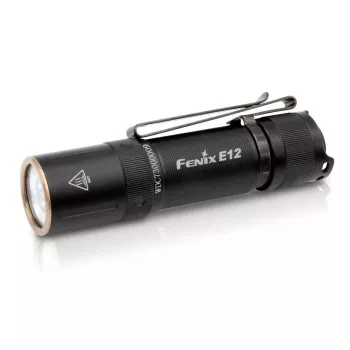 Käsivalaisin Fenix E12 V2.0 musta LED alumiini IP68 50000h