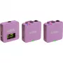 Langaton lavalier-mikrofoni Rode Wireless Go III lila 2,4 GHz kompakti muotoilu