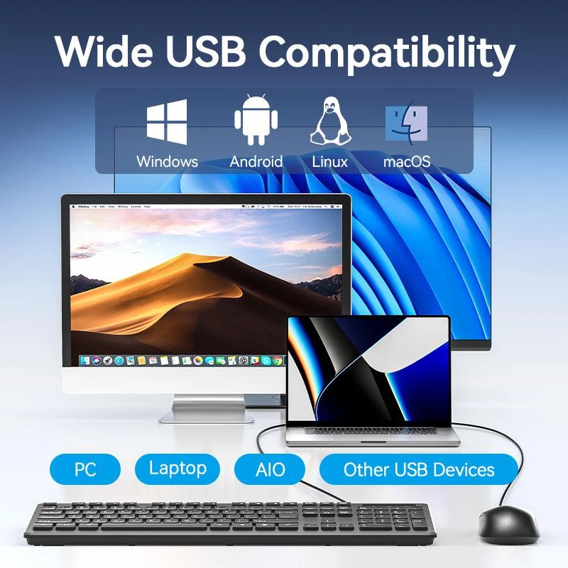 Hiiri USB optinen musta/KTABG Vention