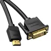 Kaapeli HDMI-DVI 2M/SCHWARZ Abfbh Vention