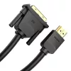 Kaapeli HDMI-DVI 2M/SCHWARZ Abfbh Vention