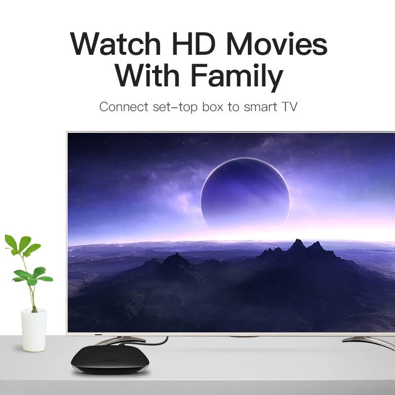 Kaapeli HDMI-DVI 2M/SCHWARZ Abfbh Vention