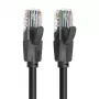 Verkkokaapeli UTP CAT6 Vention IBEBG RJ45 Ethernet 1000 Mbps 1,5 m musta
