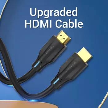 HDMI-kaapeli 8K/1M musta Aanbf Vention