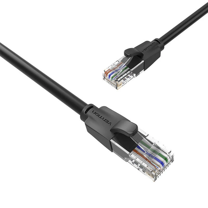 Verkkokaapeli UTP CAT6 Vention IBEBK RJ45 Ethernet 1000 Mbps 8 m (musta)