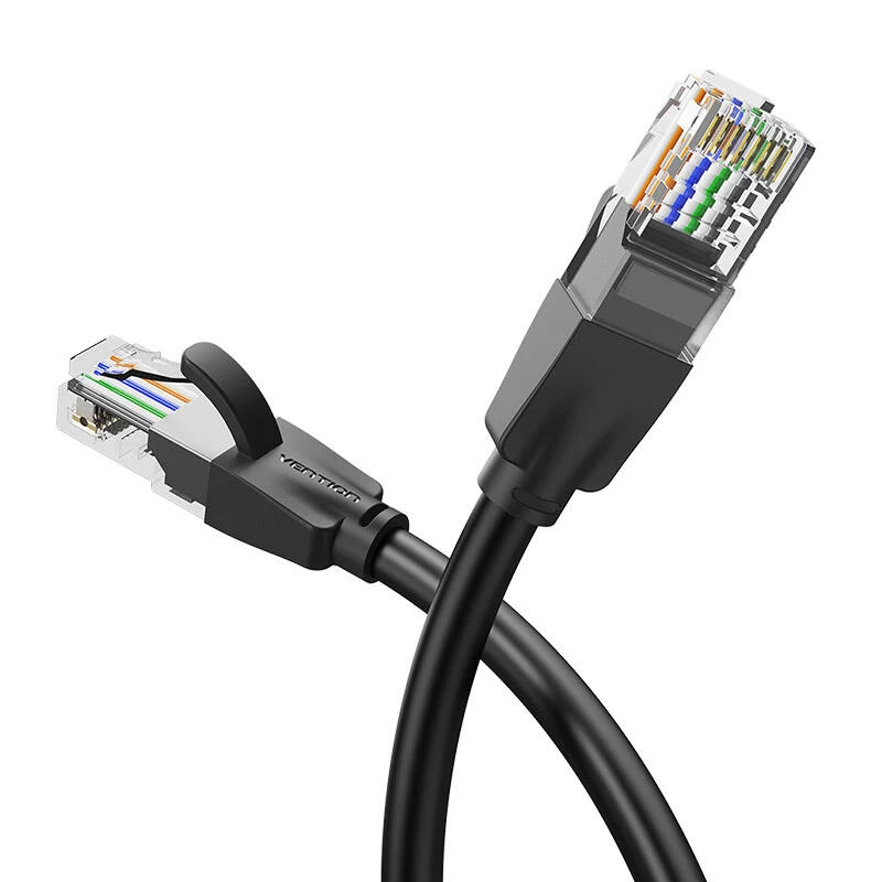 Verkkokaapeli UTP CAT6 Vention IBEBK RJ45 Ethernet 1000 Mbps 8 m (musta)