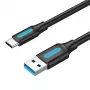 USB 3.0 A - USB-C -kaapeli Vention COZBH 2 m musta PVC