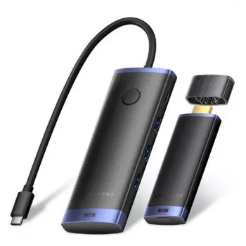 Langaton HDMI-lähetin telakointiasemalla 6W1 Vention USB-C