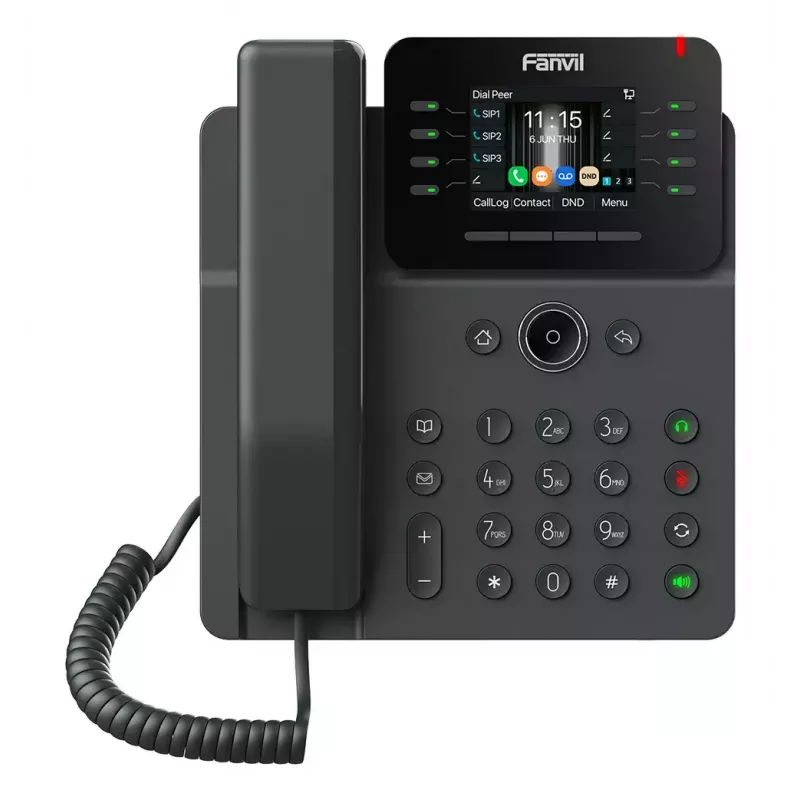 IP-puhelin Fanvil V62W musta