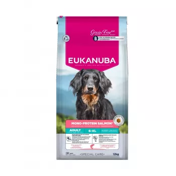 EUKANUBA Special Care Mono-Protein Adult Salmon kuivaruoka koirille 12 kg