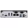 Shuttle Barebone ohut DH610V2 Intel/DDR5/musta - Barebone - Intel Socket 1700 (Core i)