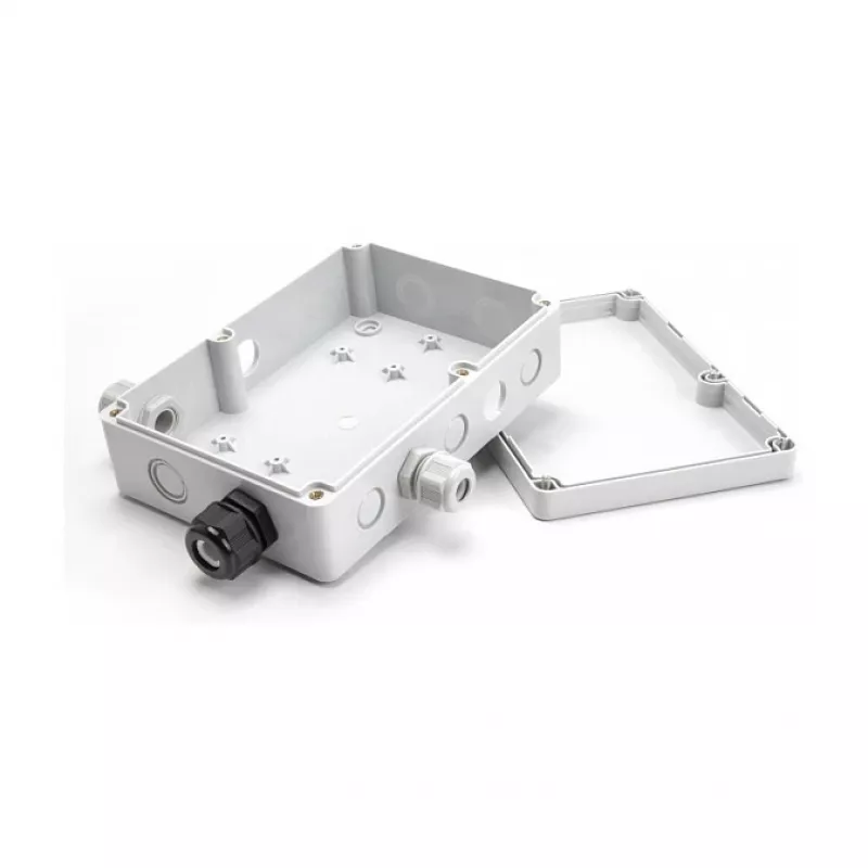 DeLOCK asennuskotelo 180x125x57 mm harmaa ABS ulkokäyttöön