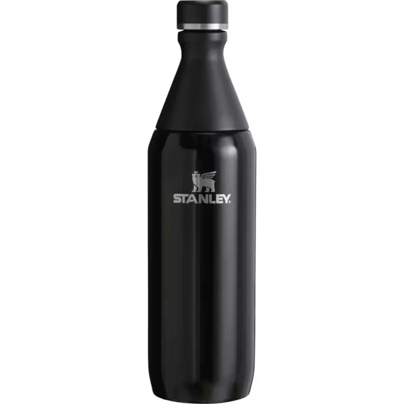 Stanley All Day Slim termospullo 0,6 L, ruostumaton teräs, musta, 10-12069-024