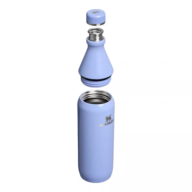Termospullo STANLEY All Day Slim 0,6 l – tyhjiöeristetty ruostumaton teräs, hydrangeansininen