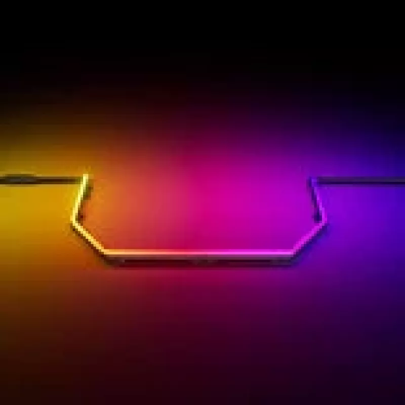 LED-nauha HYTE Noodle LN70 ARGB 70 cm, musta