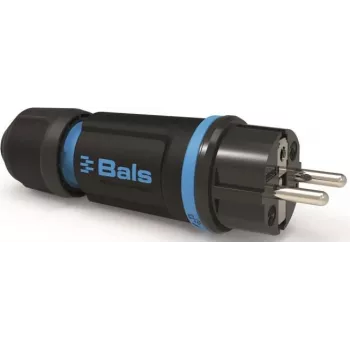 Bals maadoitettu pistoke-pistoke 16A 7370-1 250V IP54 1 (7370-1)