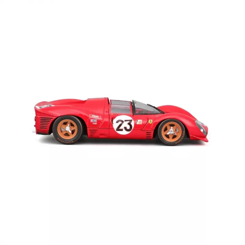 Supercar-malli Bburago Ferrari 330 P4 Daytona, esikoottu mittakaavassa 1:24