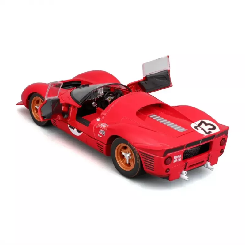 Supercar-malli Bburago Ferrari 330 P4 Daytona, esikoottu mittakaavassa 1:24