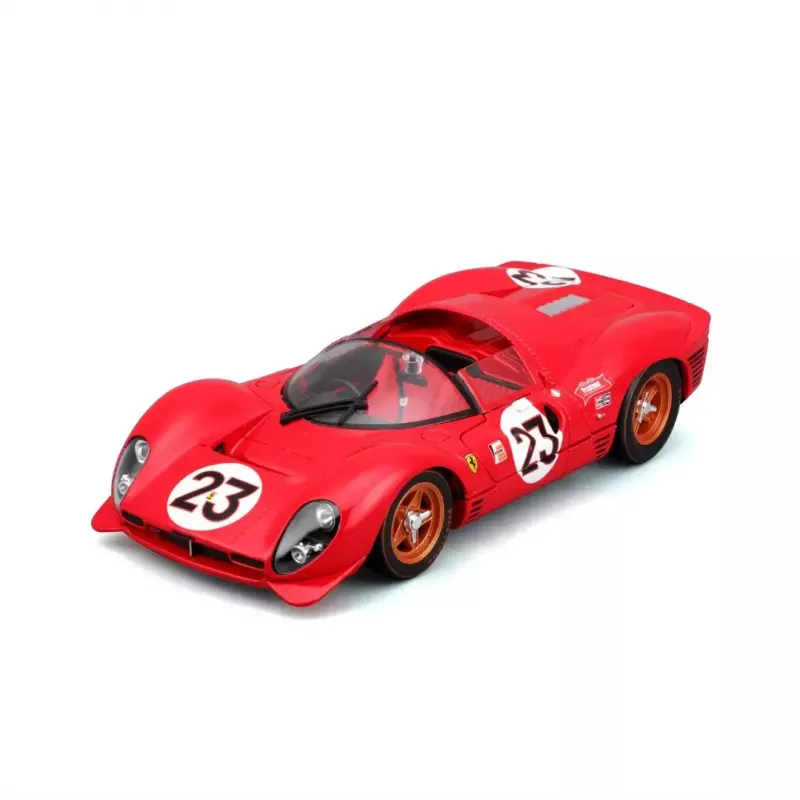 Supercar-malli Bburago Ferrari 330 P4 Daytona, esikoottu mittakaavassa 1:24