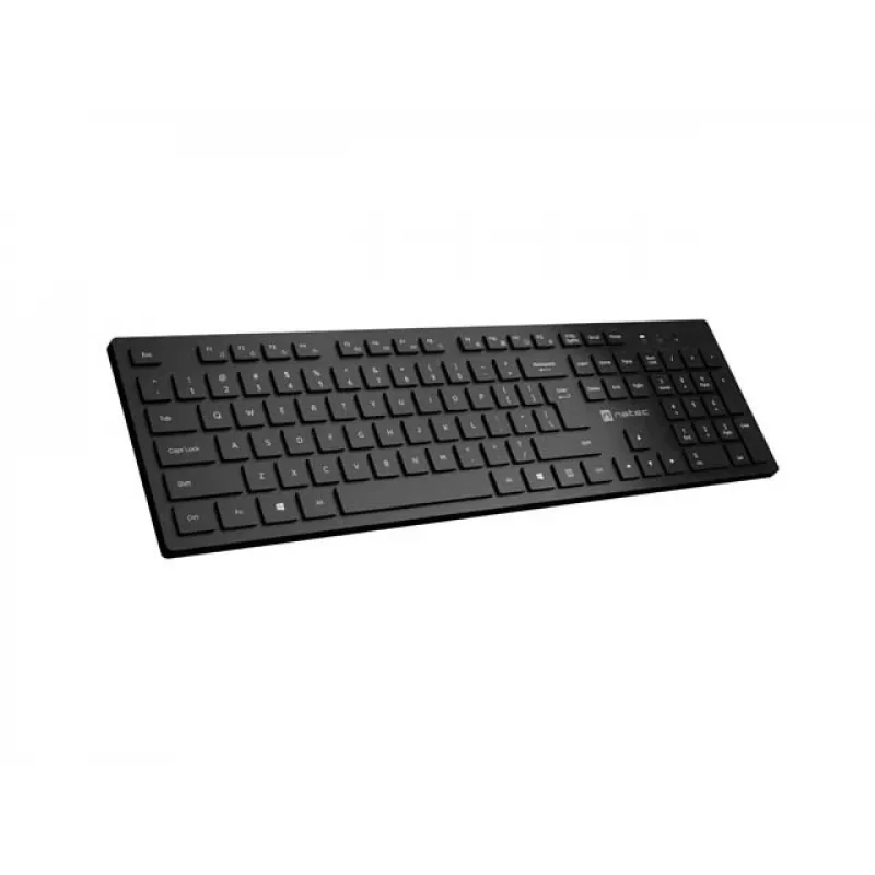 Näppäimistö NATEC HERRING Wireless 2.4 GHz ohut US layout