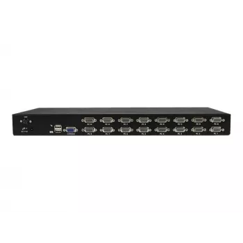StarTech.com 16-porttinen 1HE rack-asennettava USB KVM-kytkin OSD:llä (SV1631DUSBU)