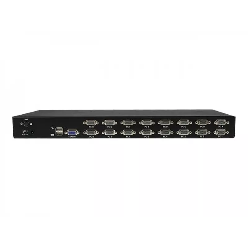 StarTech.com 16-porttinen 1HE rack-asennettava USB KVM-kytkin OSD:llä (SV1631DUSBU)