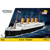 Rakennussarja Cobi R.M.S. Titanic pienoismalli, 848 osaa, keräiltävä laivamalli