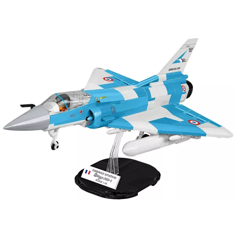 Cobi Mirage 2000-5F rakennussarja, Armed Forces -sarja, 495 osaa, mittakaava 1:48