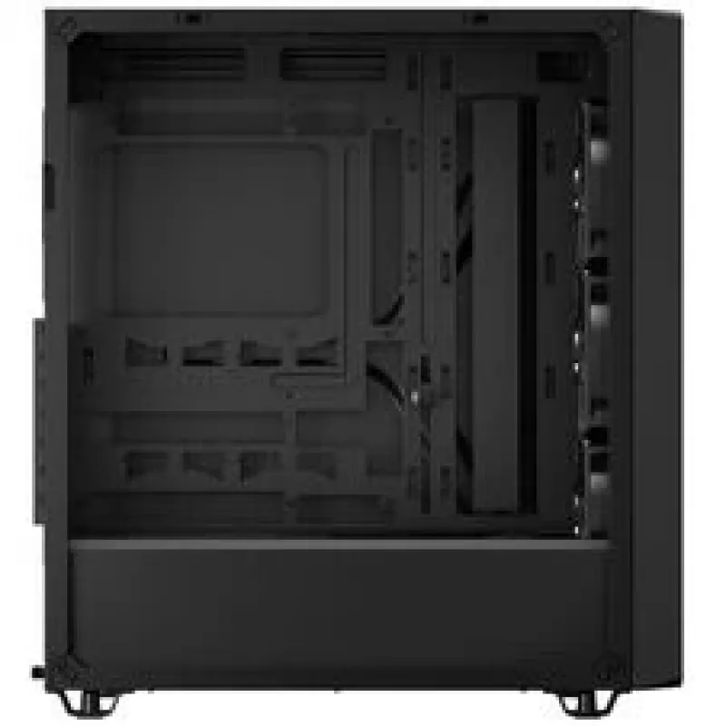 Corsair 3200D RS PC-kotelo, Midi-Tower, ATX, Tempered Glass - musta