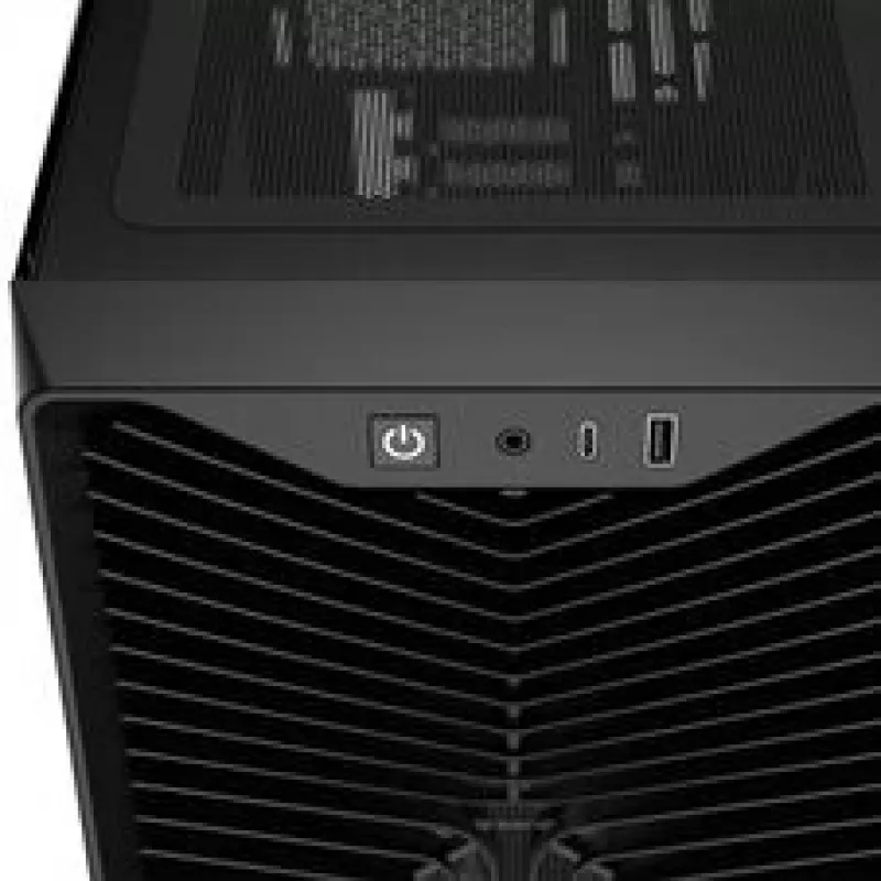 Corsair 3200D RS PC-kotelo, Midi-Tower, ATX, Tempered Glass - musta