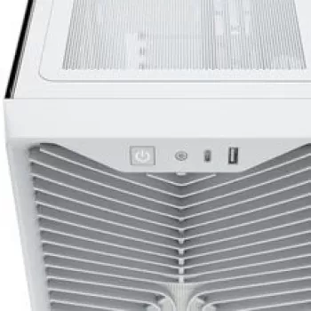 Corsair 3200D RS PC-kotelo, Midi-Tower, ATX, Tempered Glass - valkoinen