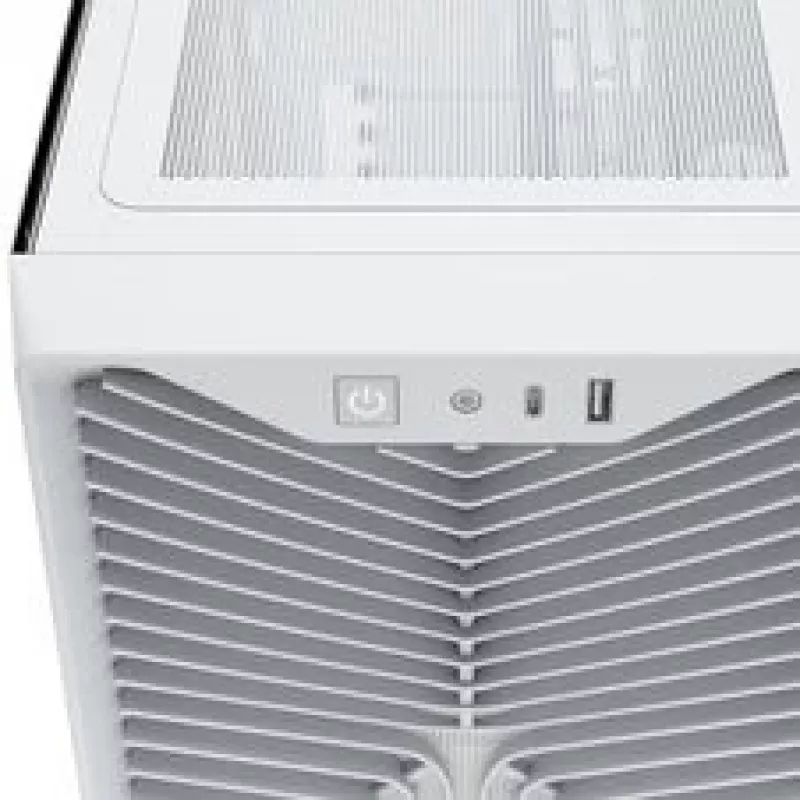 Corsair 3200D RS PC-kotelo, Midi-Tower, ATX, Tempered Glass - valkoinen