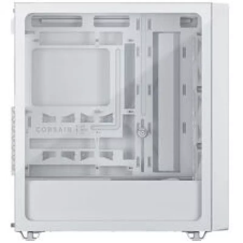 Corsair 3200D RS PC-kotelo, Midi-Tower, ATX, Tempered Glass - valkoinen
