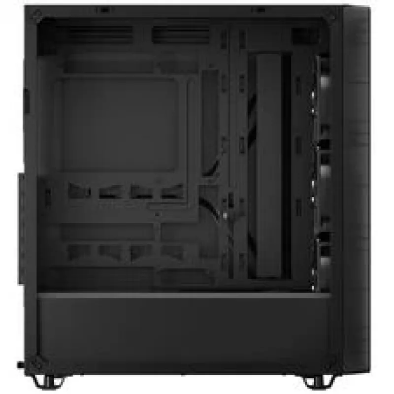 Corsair 3200D RS PC-kotelo, Midi-Tower, ATX, Tempered Glass - harmaa