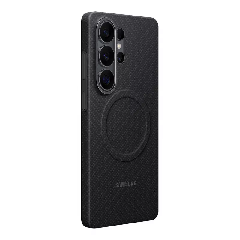 SAMSUNG Carbon Magnet -suojakuori Galaxy S26 Ultra musta (EF-KS948SNEGWW)