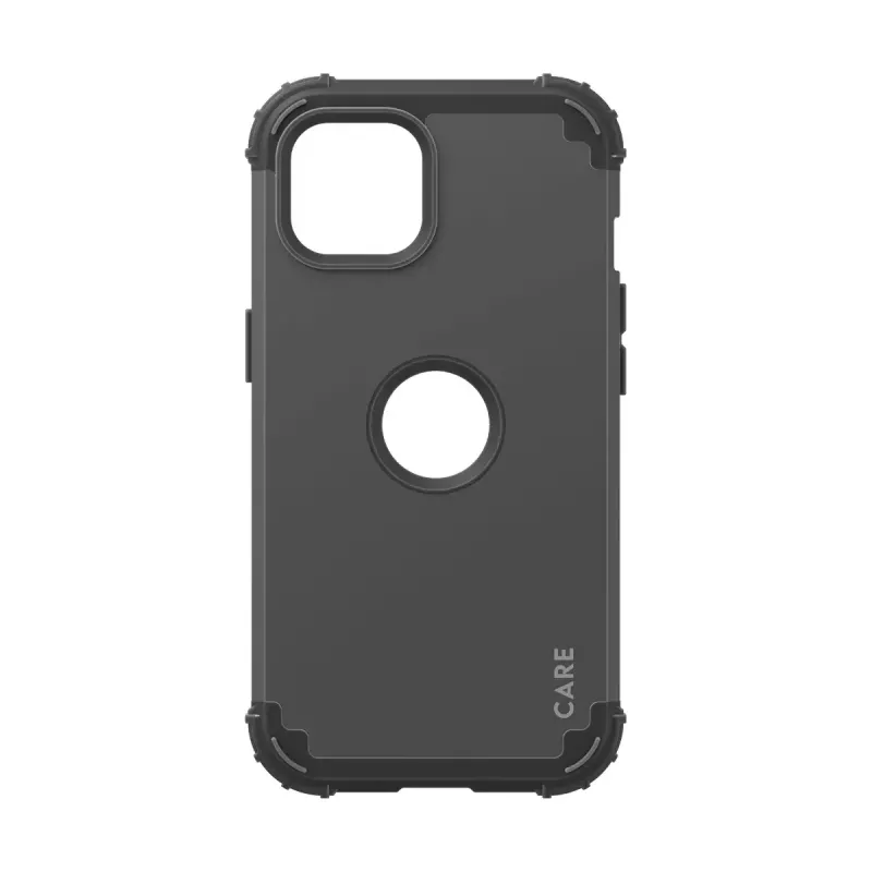 Suojakotelo PanzerGlass CARE muodikas kotelo musta FORCE iPhone 14 13