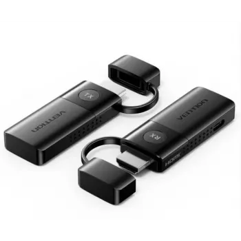 I/O video LÄHETIN/VASTAANOTIN/HDMI musta ADKB0 Vention