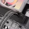 Corsair Premium-Sleeved DC -kaapelisarja Pro Kit, Type-5-virtalähteelle - musta/valkoinen