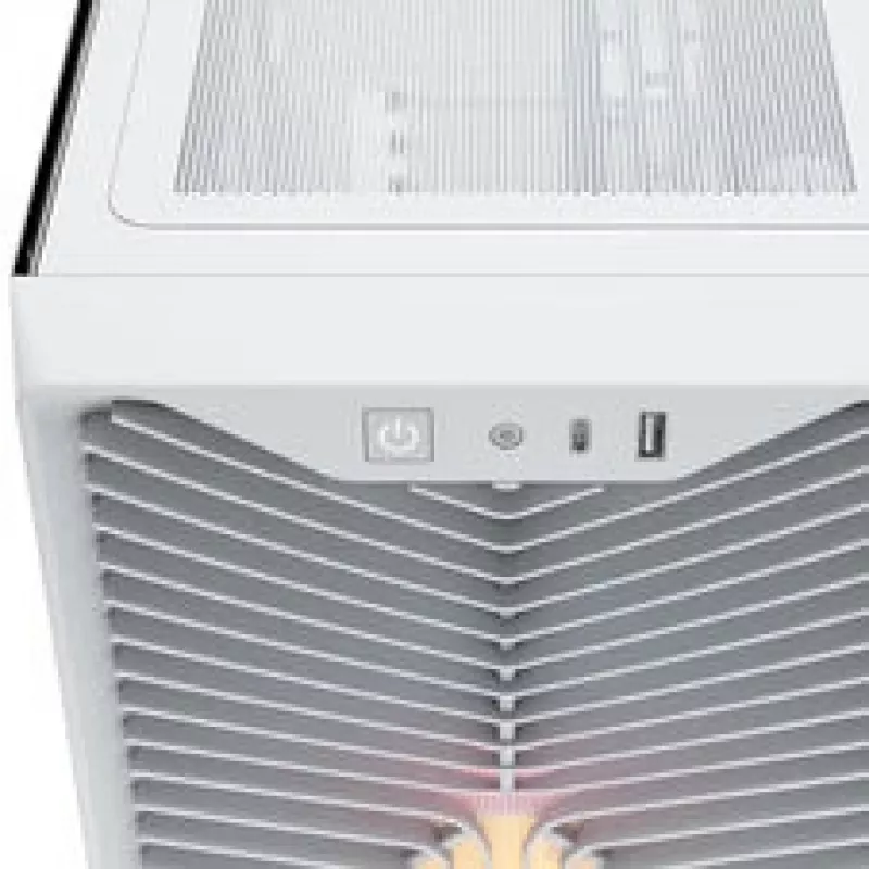 Corsair 3200D RS ARGB PC-kotelo, Midi-Tower, ATX, karkaistu lasi - valkoinen