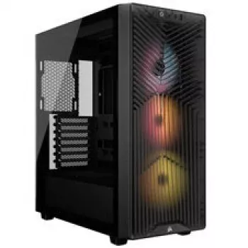 Corsair 3200D RS ARGB PC-kotelo, Midi-Tower, ATX, karkaistu lasi - harmaa
