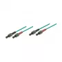 Kuitukaapeli Duplex OM3 (Multimode, 50/125) ST/ST, LSZH, 2 m, Good Connections®