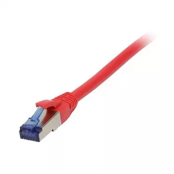 Synergy21 RJ45-verkkokaapeli, CAT6A 500 MHz, 1,5 m, punainen, S-STP(S/FTP), TPE/LSZH(Superflex), AWG26,