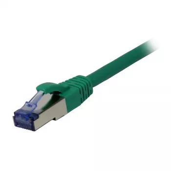 Synergy21 RJ45-verkkokaapeli, CAT6A 500 MHz, 5 m, vihreä, S-STP (S/FTP), AWG26, LSZH